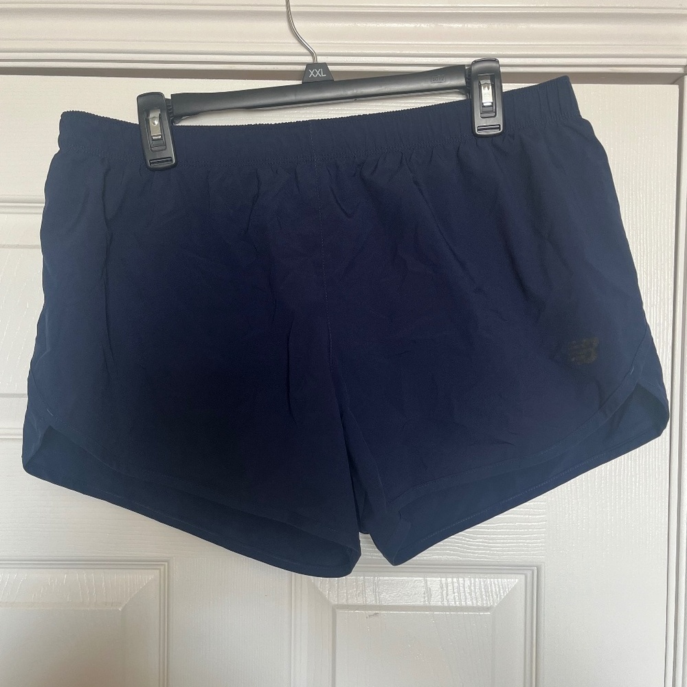 Blue New Balance shorts